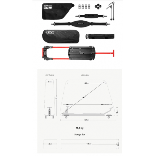 SCICON AEROCOMFORT MTB TSA MY19 旅行裝車袋 山地車專用